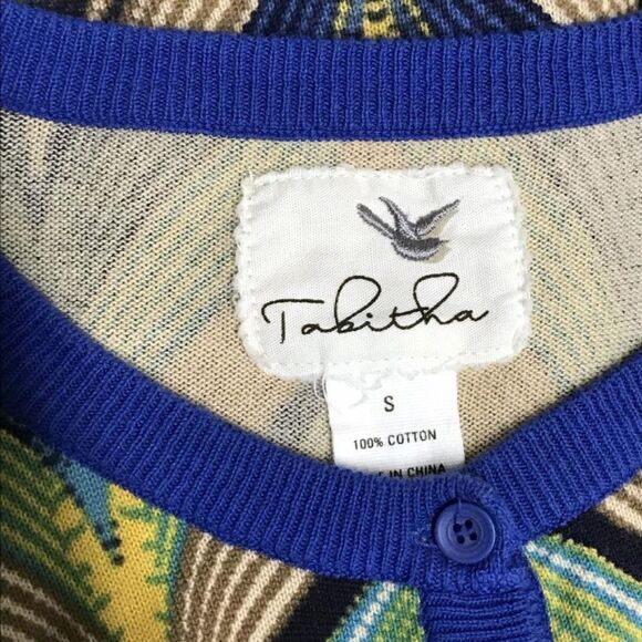 ANTHROPOLOGIE Seared Chevrons SWEATER Cardigan S - Picture 8 of 8